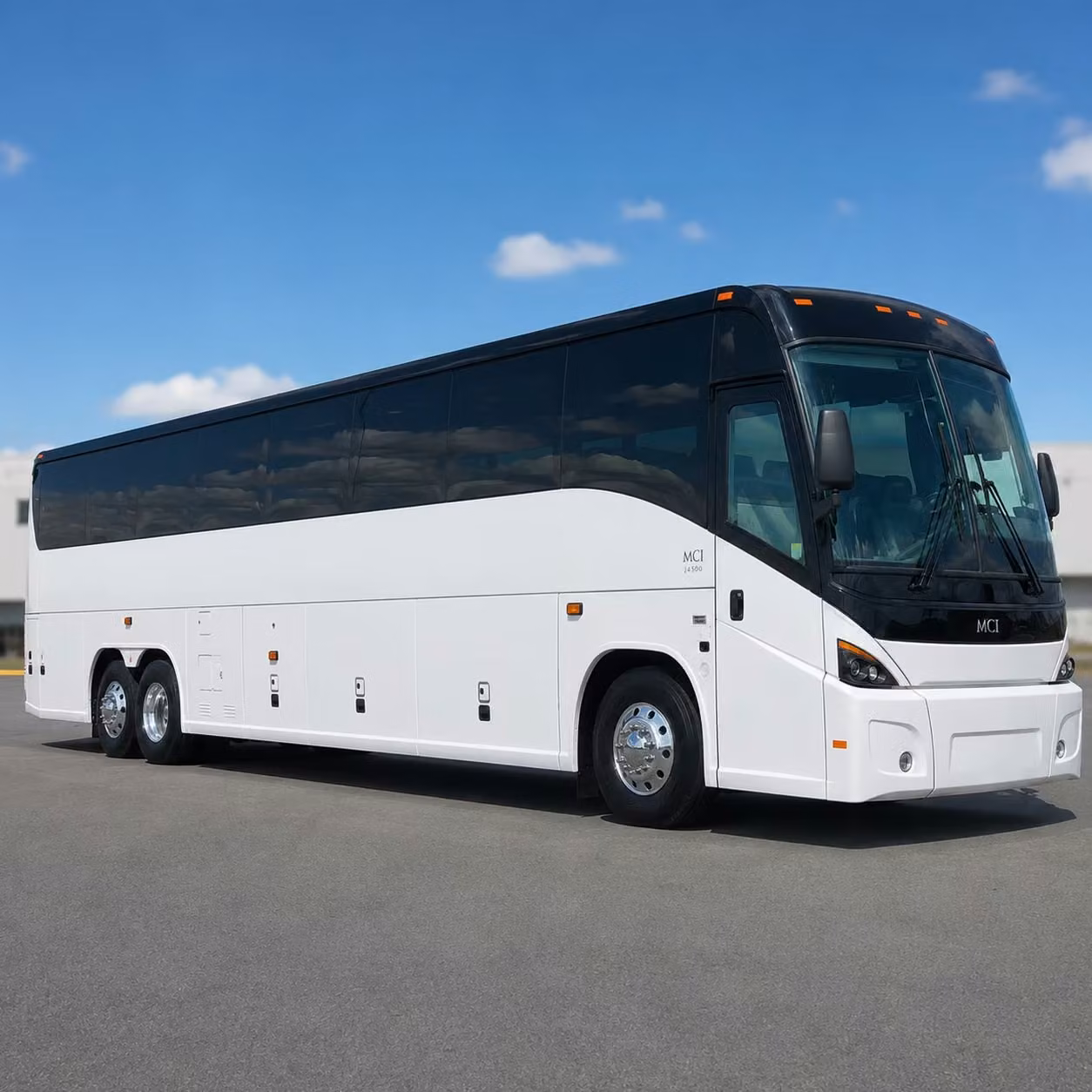 56 passenger charter bus