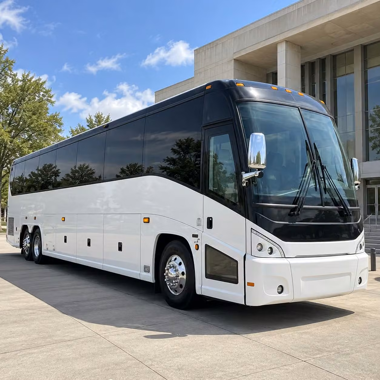 garland high school prom night party bus rentals