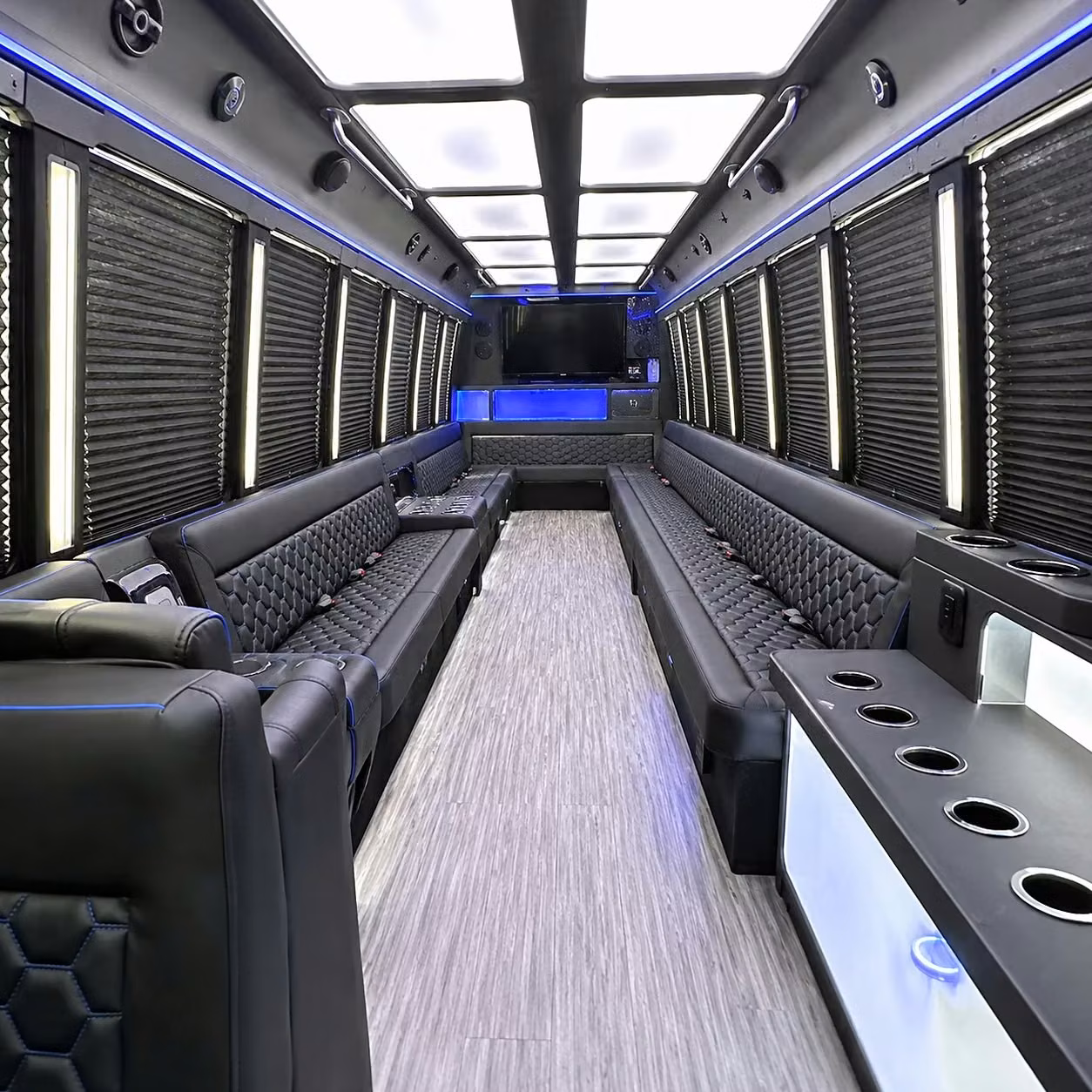 party bus interior