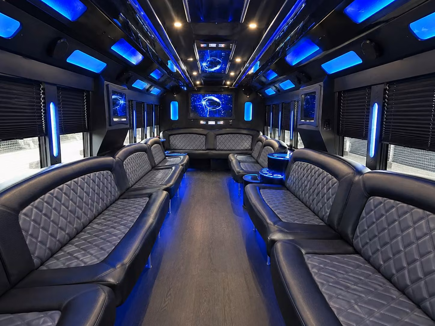 whatever the occasion rent a party bus in garland for your next night out